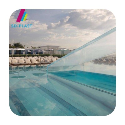 Acrylic sheet available size acrylic pool wall for swimming pool